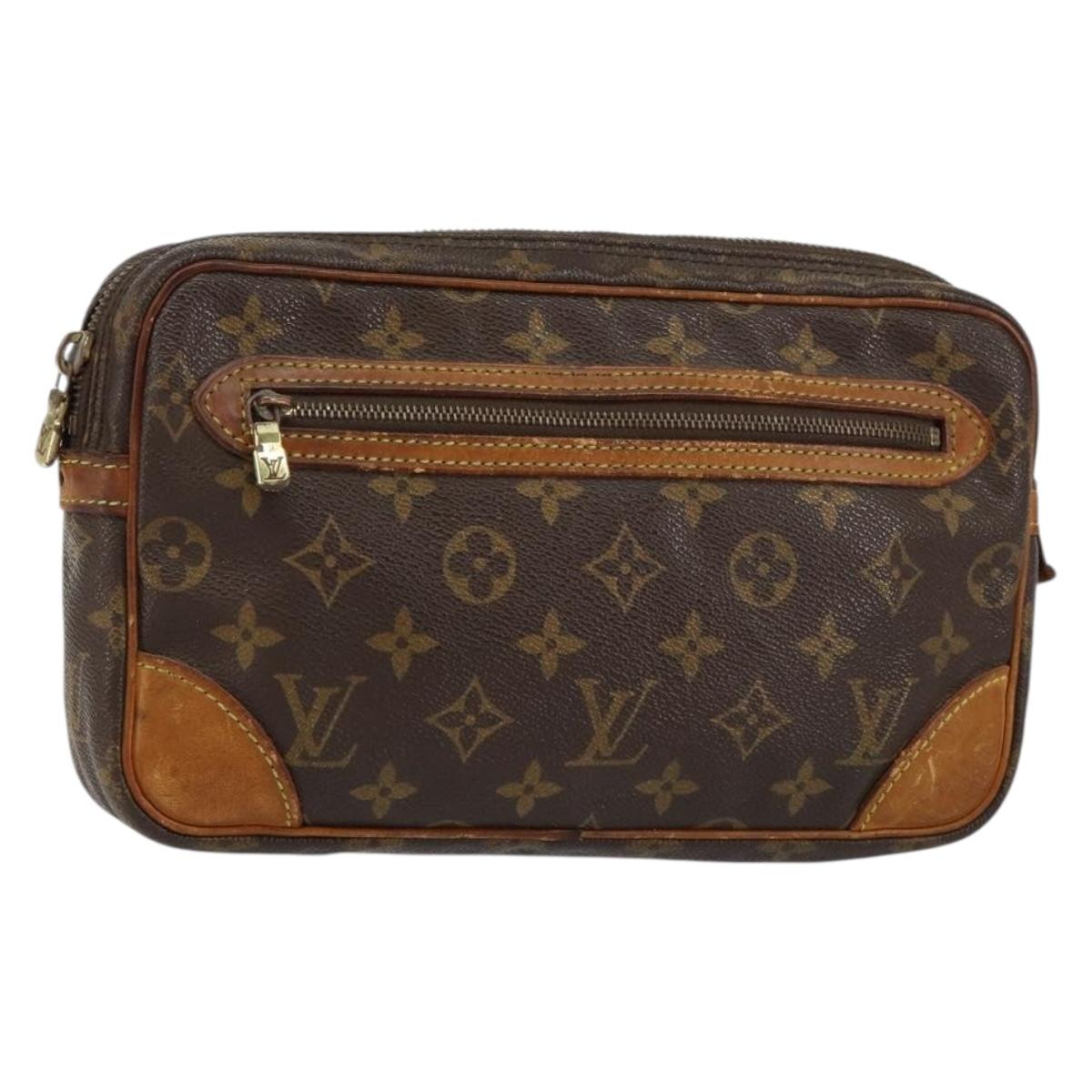 LOUIS VUITTON モノグラム マルリードラゴンヌGM クラッチバッグ