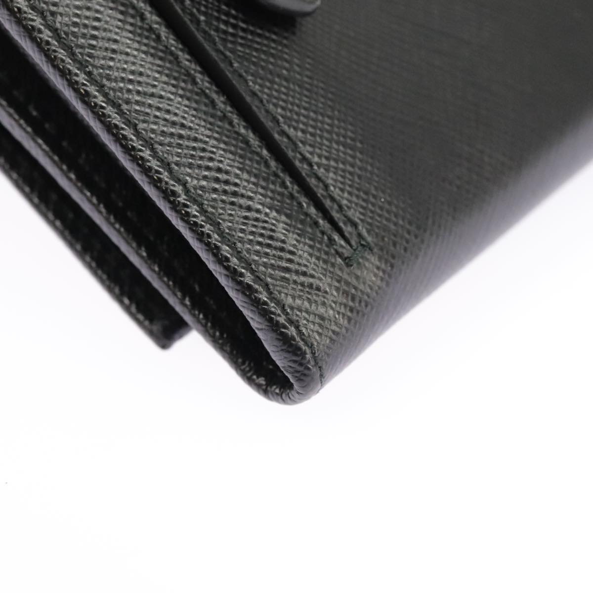 PRADA 長財布 サフィアーノレザー ブラック ゴールド 1MH132 正規品