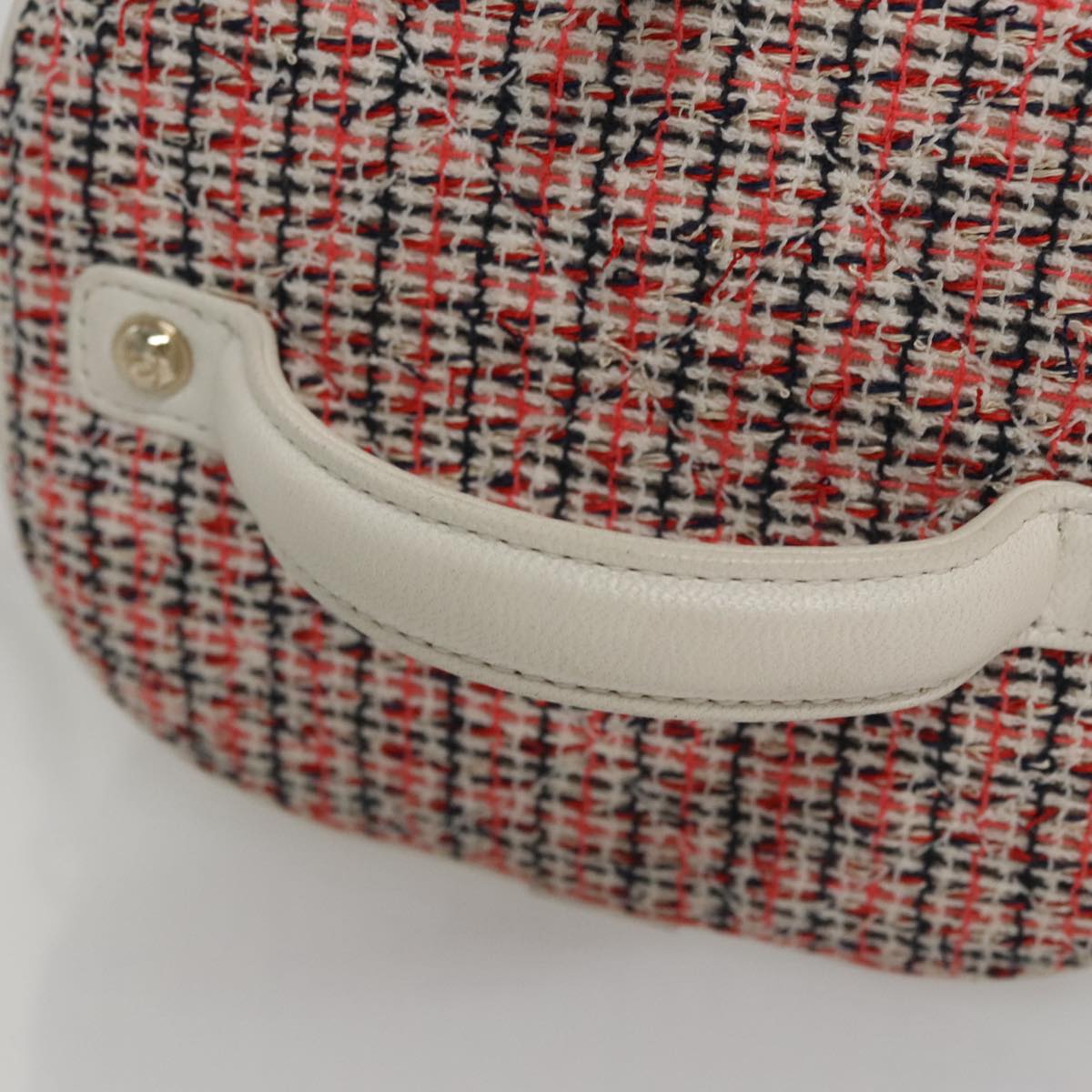 CHANEL（シャネル） バニティ コスメポーチ ツイードレザー 2way