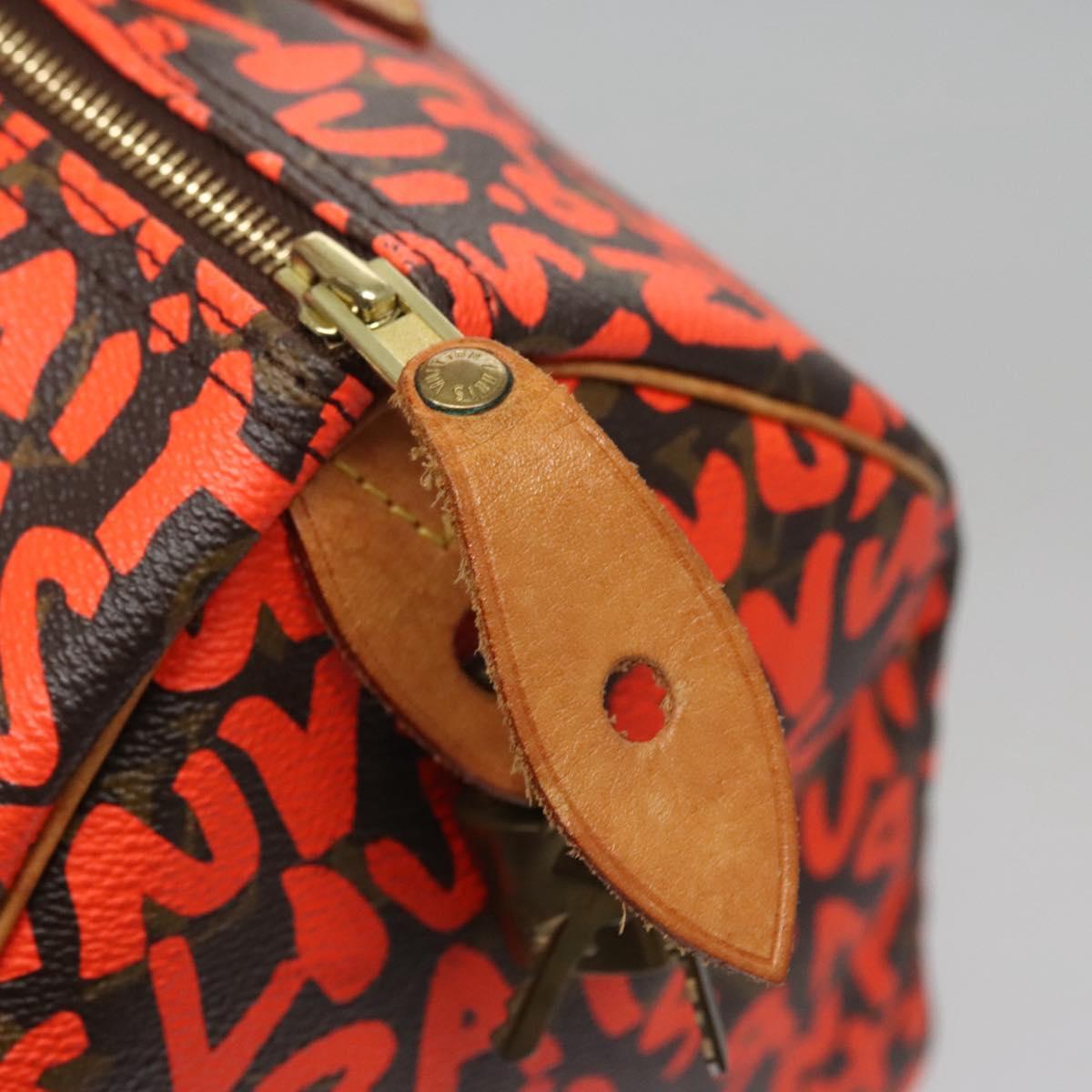 LOUIS VUITTON モノグラム・グラフィティ スピーディ30 ハンドバッグ