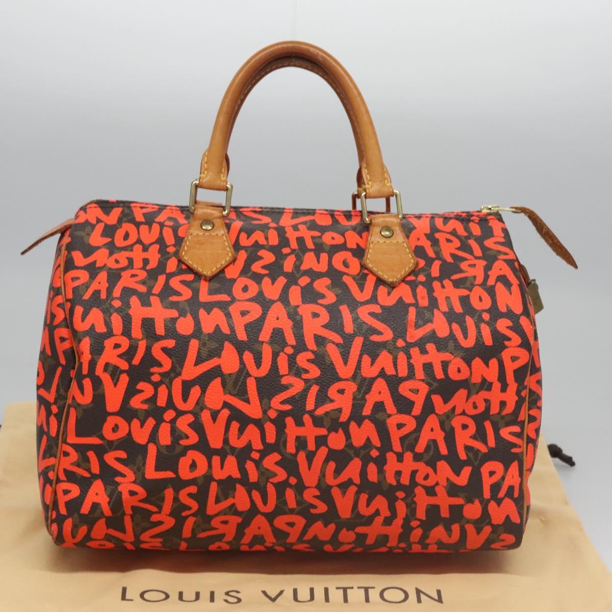 LOUIS VUITTON モノグラム・グラフィティ スピーディ30 ハンドバッグ