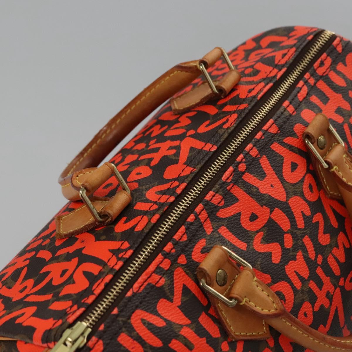 LOUIS VUITTON モノグラム・グラフィティ スピーディ30 ハンドバッグ