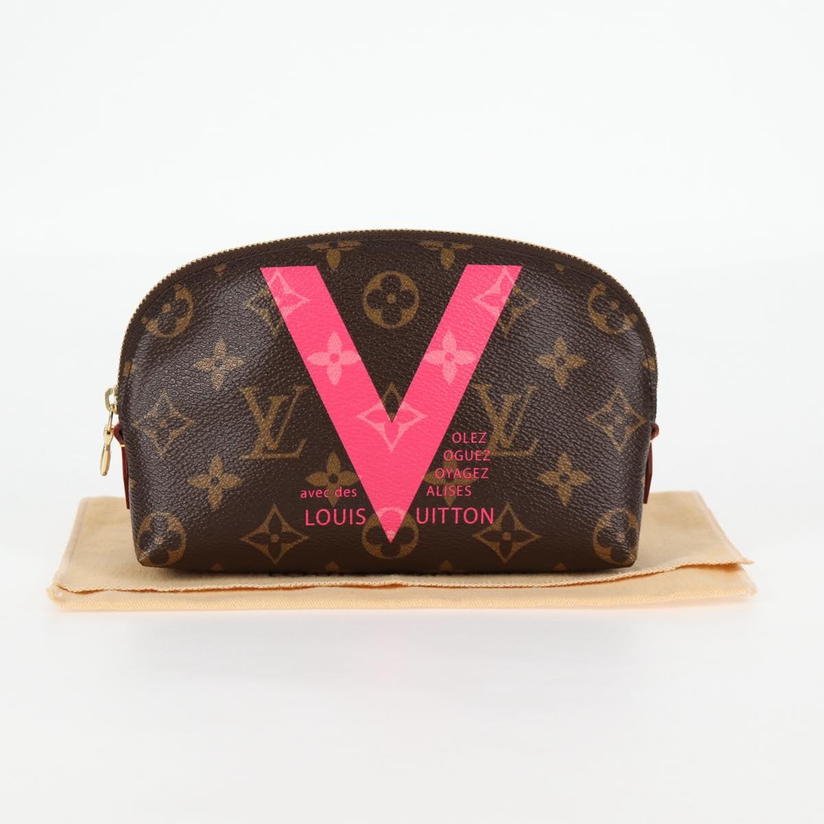 LOUIS VUITTON モノグラム Vライン ポシェット コスメティックPM