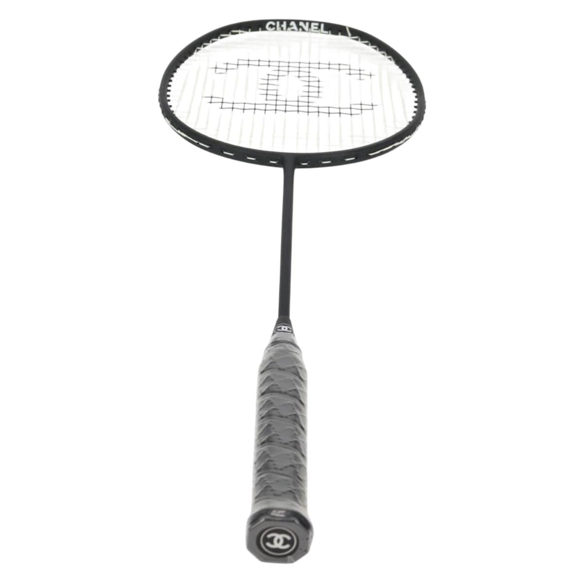【中古】CHANEL ラケット ＜スポーツ用具＞ブラック バドミントン レディース シャネル スポーツ CHANEL バドミントンラケット ブラック | Warashibe_Casanova 3点セット