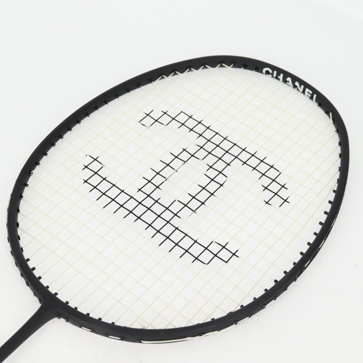【中古】CHANEL ラケット ＜スポーツ用具＞ブラック バドミントン レディース シャネル スポーツ CHANEL バドミントンラケット ブラック | Warashibe_Casanova 3点セット