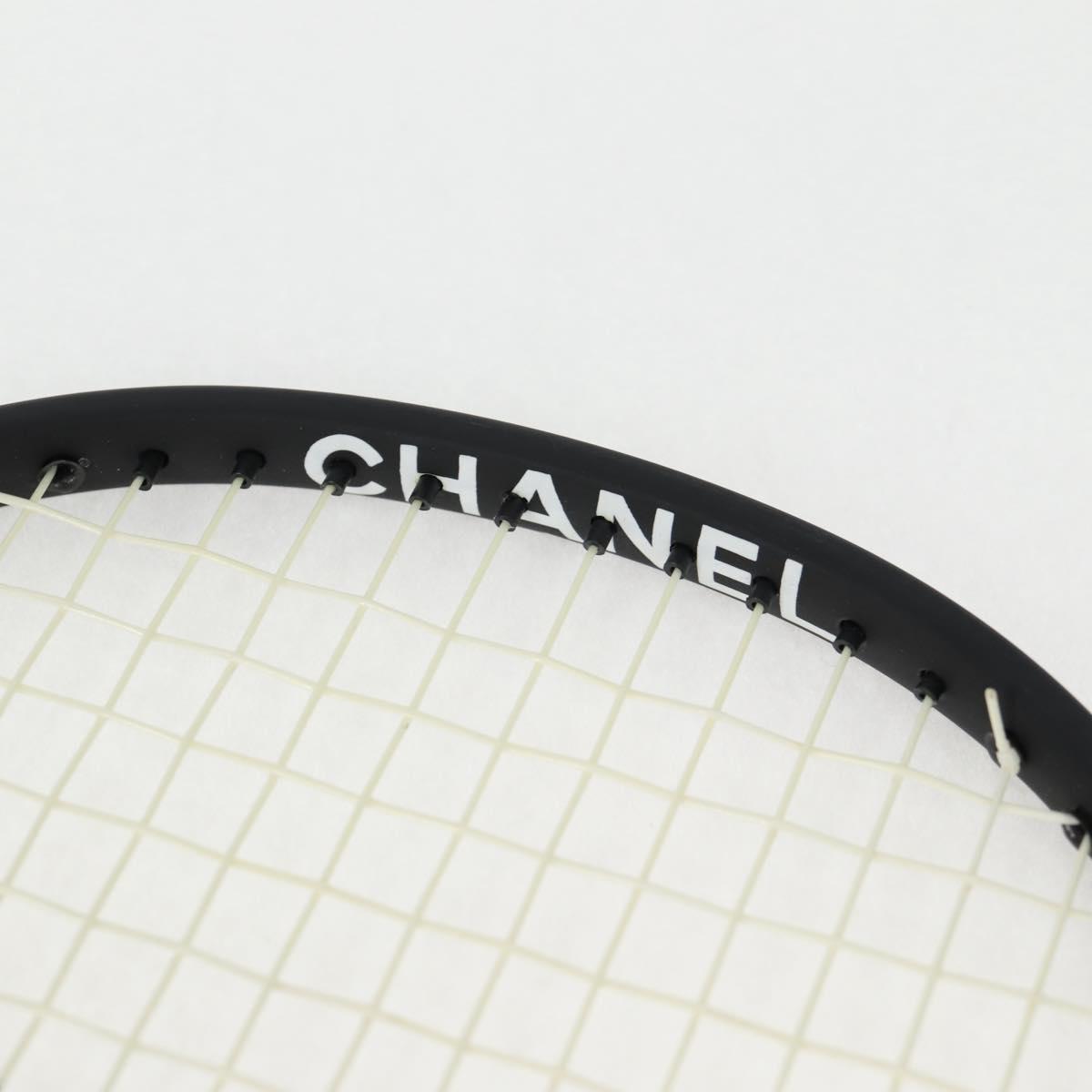【中古】CHANEL ラケット ＜スポーツ用具＞ブラック バドミントン レディース シャネル スポーツ CHANEL バドミントンラケット ブラック | Warashibe_Casanova 3点セット