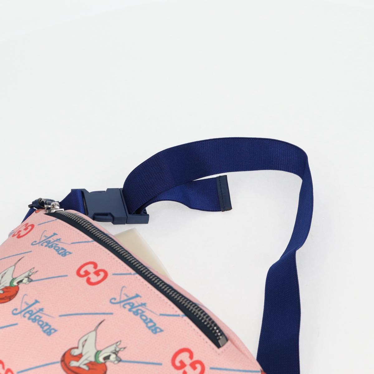 GUCCI Children GUCCIxThe Jetsons Waist bag PVC Pink Silver 502095