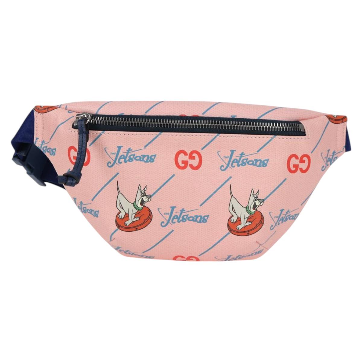 GUCCI ロンパース　THE JETSONS 【9〜12ヶ月】 GUCCI THE Jetsons Children's Body Bag PVC Leather Pink 502095 Auth