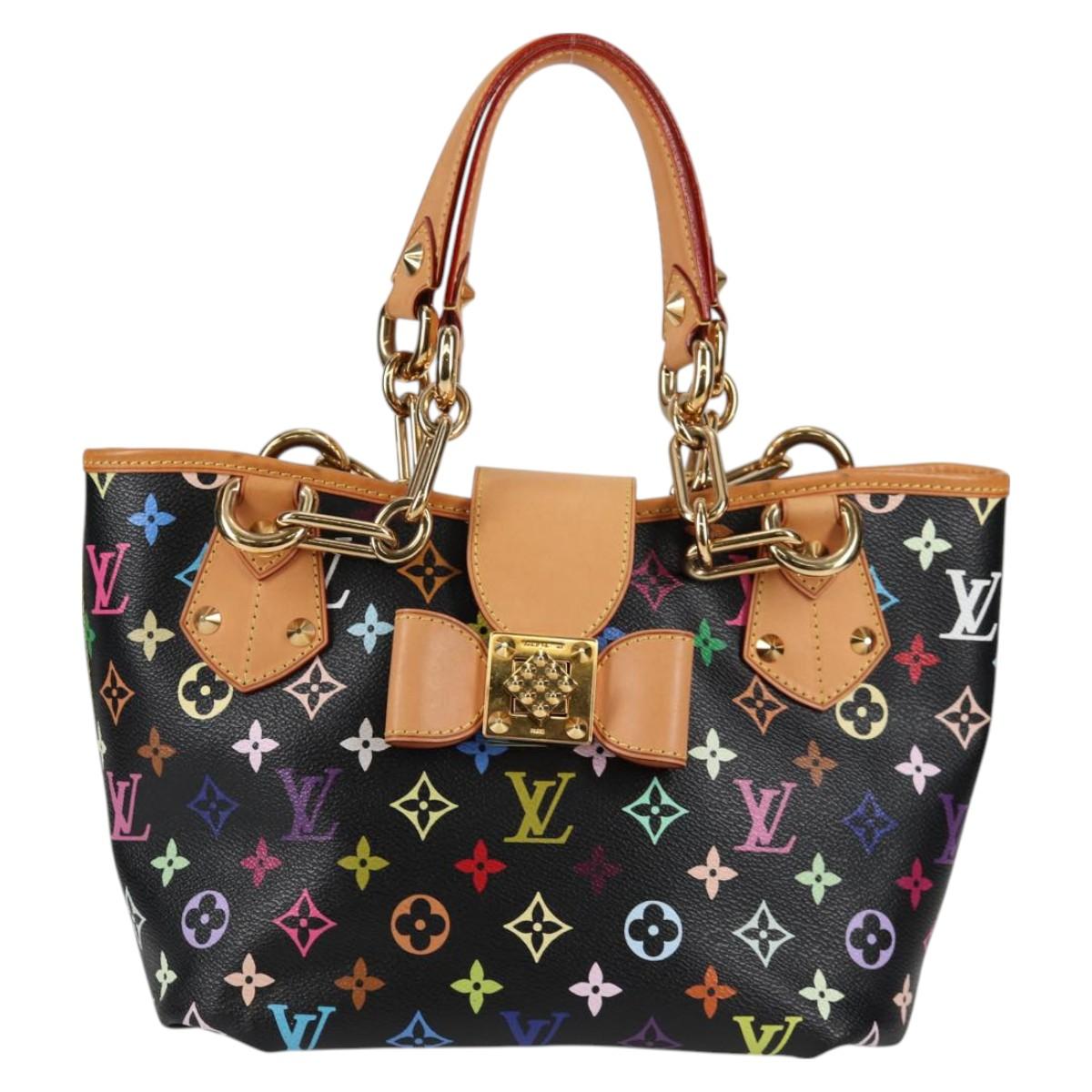 LOUIS VUITTON Multicolor Annie GM Shoulder Bag Black M40304 LV