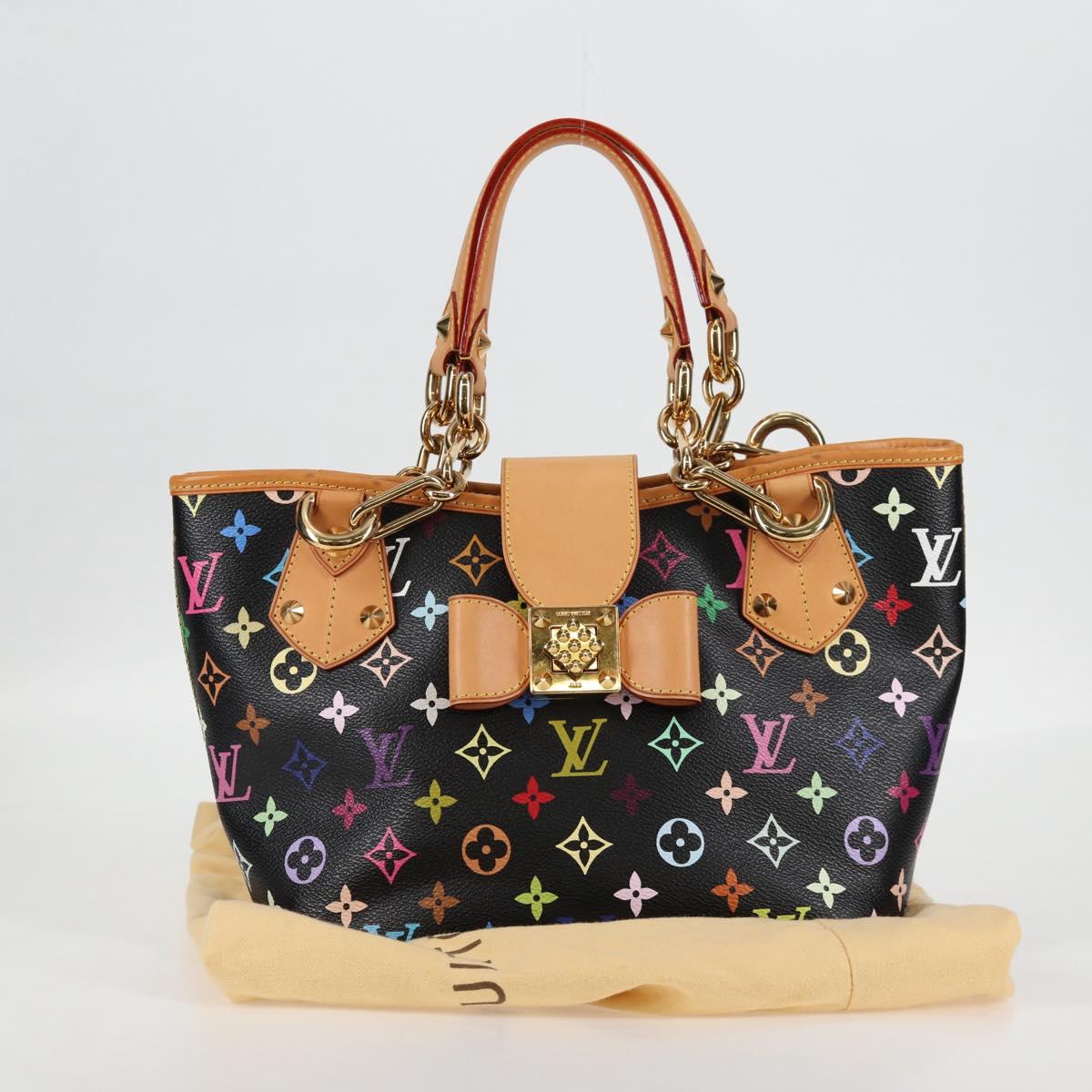 LOUIS VUITTON Multicolor Annie GM Shoulder Bag Black M40304 LV