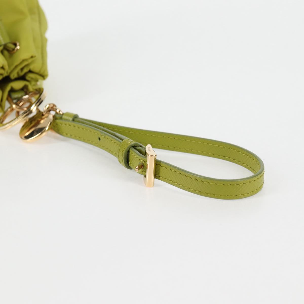 PRADA ポーチ ナイロン グリーン ゴールド 正規品 126000M – MixTHINKS