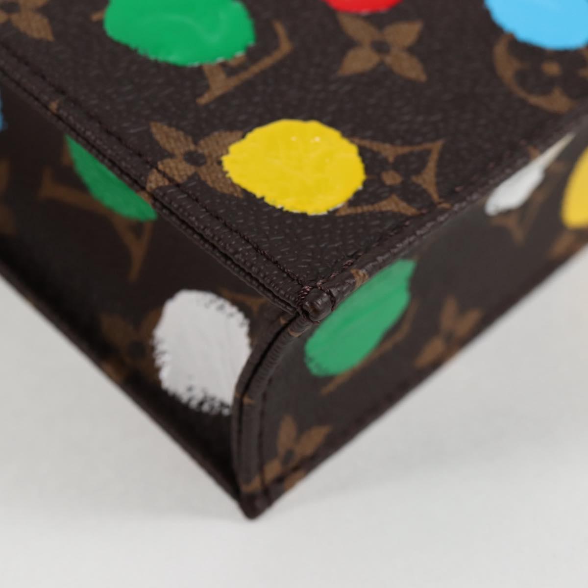 LOUIS VUITTON Monogram Yayoi Kusama Petit Sac Plat Bag 2way M81867