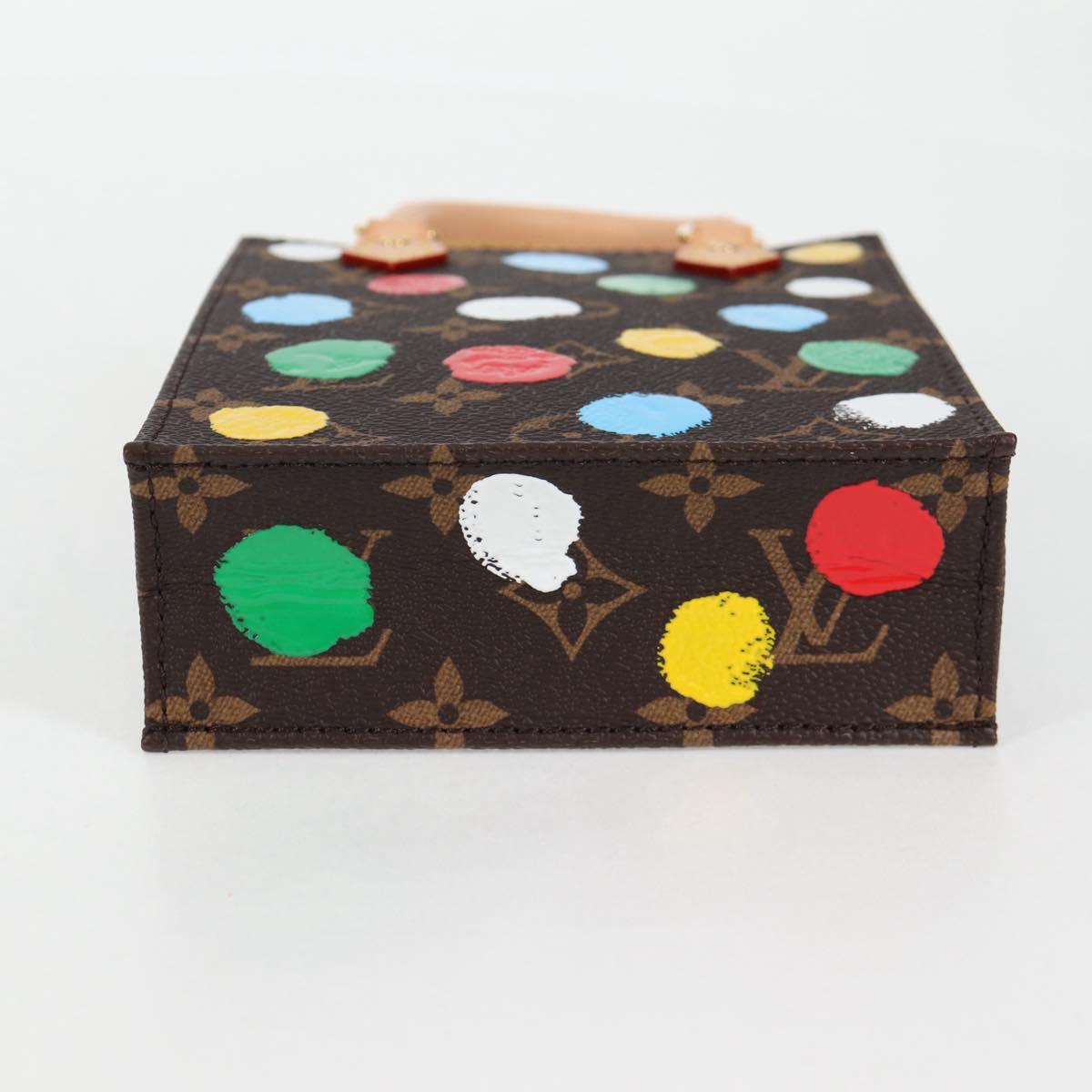LOUIS VUITTON Monogram Yayoi Kusama Petit Sac Plat Bag 2way M81867