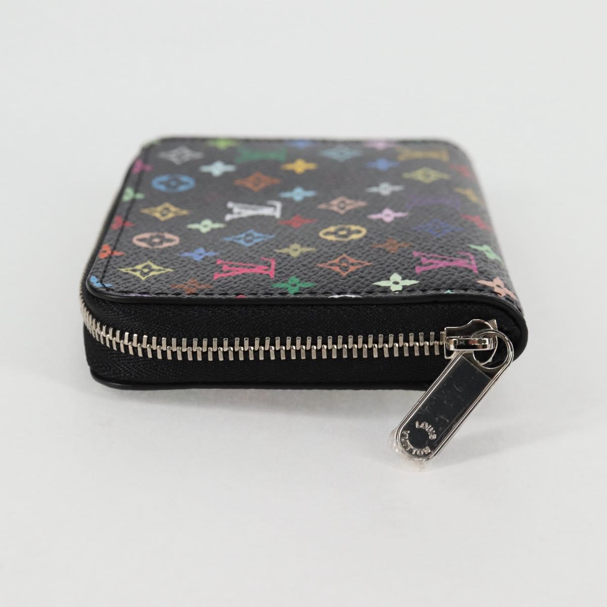 ルイヴィトン マルチカラー ジッピーパース ブラック LOUIS VUITTON ジッピーコインパース マルチカラー ブラック