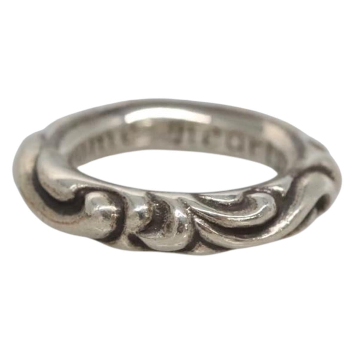 Chrome Hearts スクロールバンドリング Ag925 シルバー 正規品 128899M
