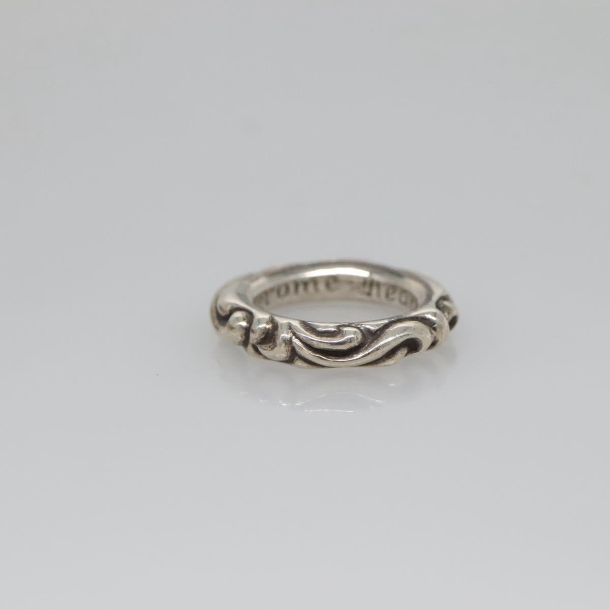 Chrome Hearts Scroll Band Ring Ag925 Silver Auth 128899M – MixTHINKS