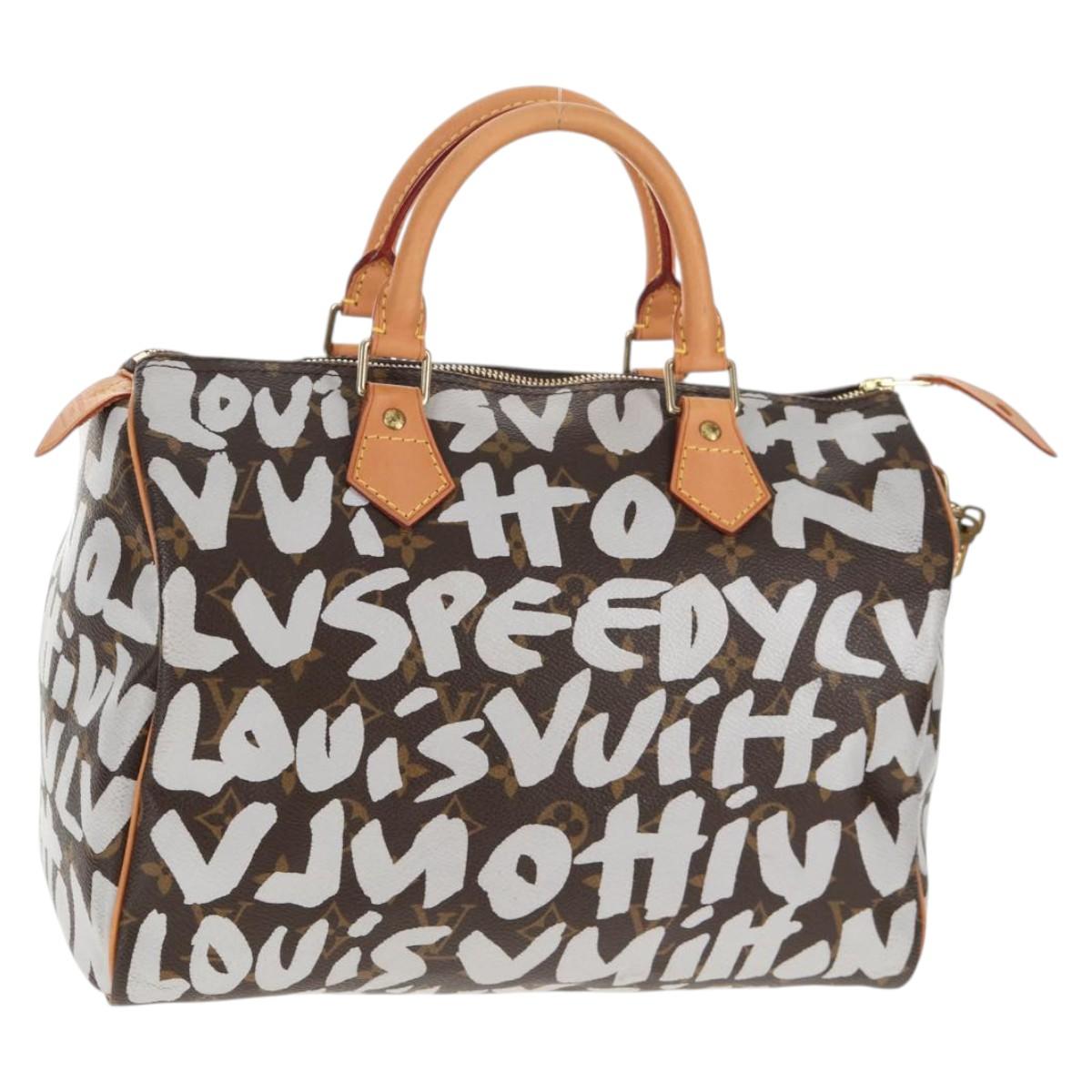 LOUIS VUITTON モノグラム・グラフィティ スピーディ30 ハンドバッグ