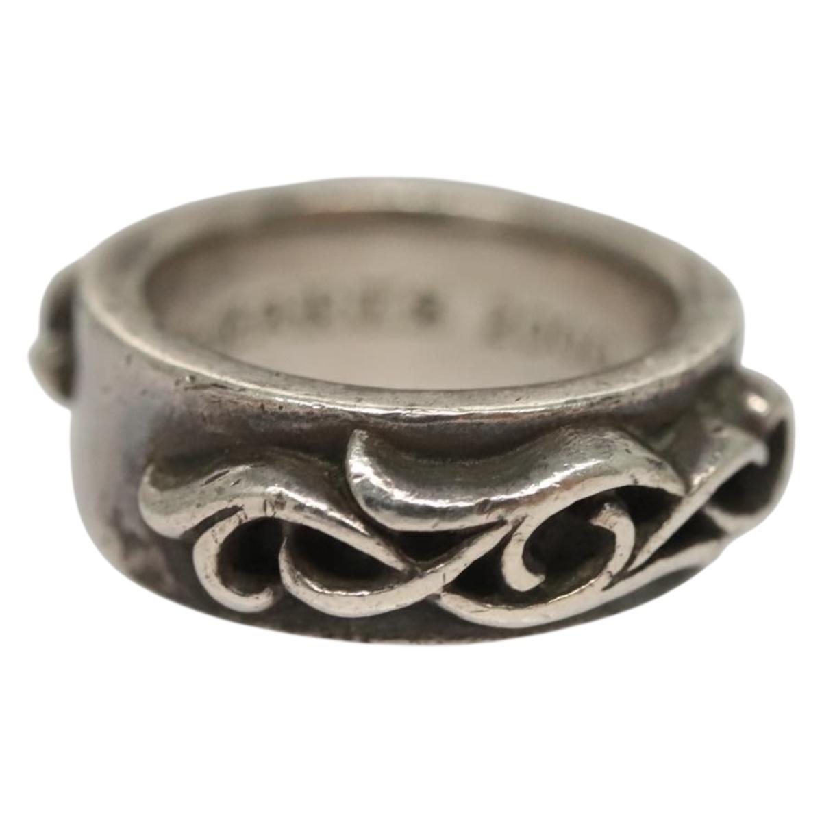 Chrome Hearts Double Narrow Vine Band Ag925 Silver #16(JP Size