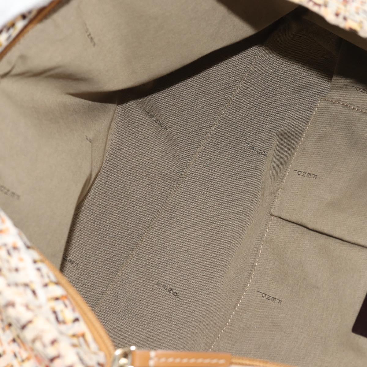 FENDI Zucchino Canvas Tote Bag Yellow Gold Auth 134352V – MixTHINKS