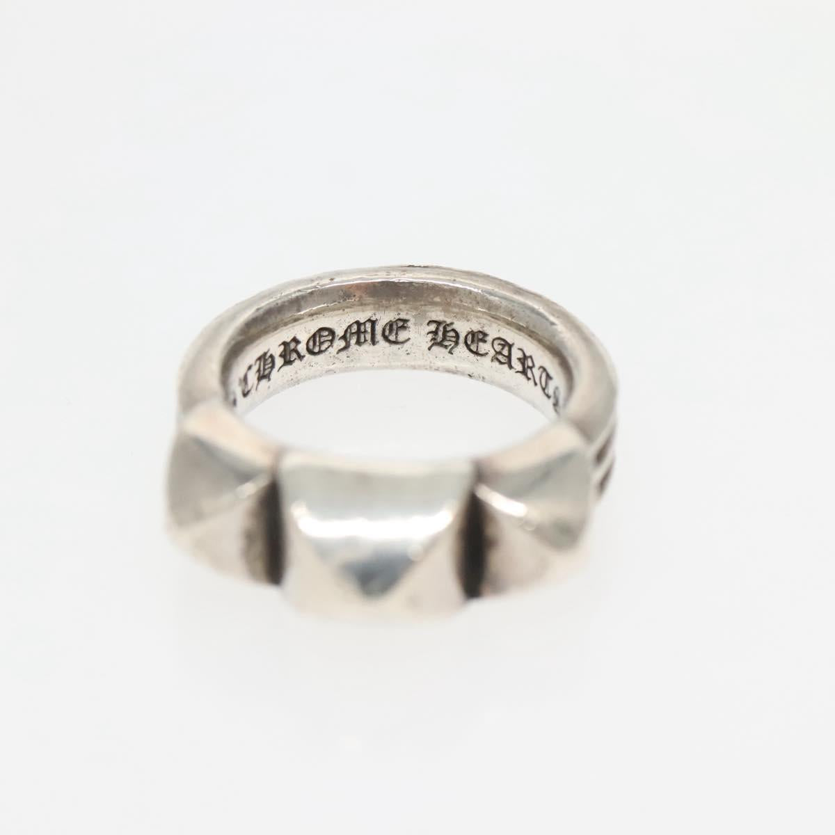 Chrome Hearts Waxed punk Ring Ag925 Silver Auth 134928M – MixTHINKS