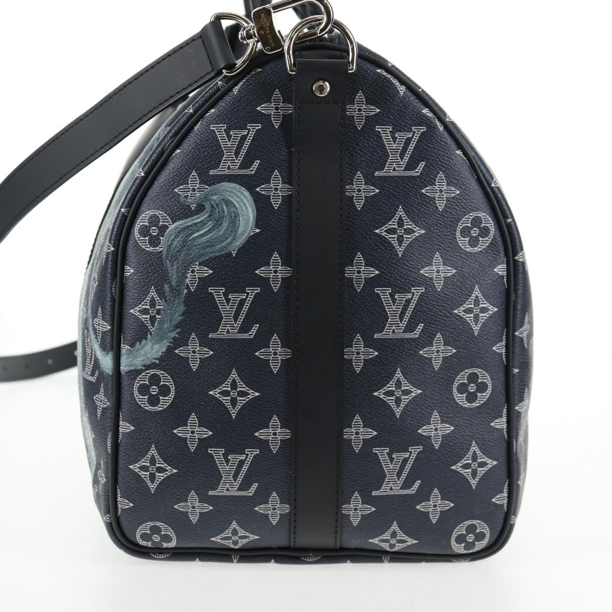 LOUIS VUITTON Monogram Savanna Keepall Bandouliere 45 Bag M54129