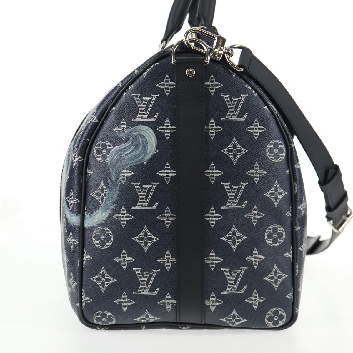 LOUIS VUITTON Monogram Savanna Keepall Bandouliere 45 Bag M54129