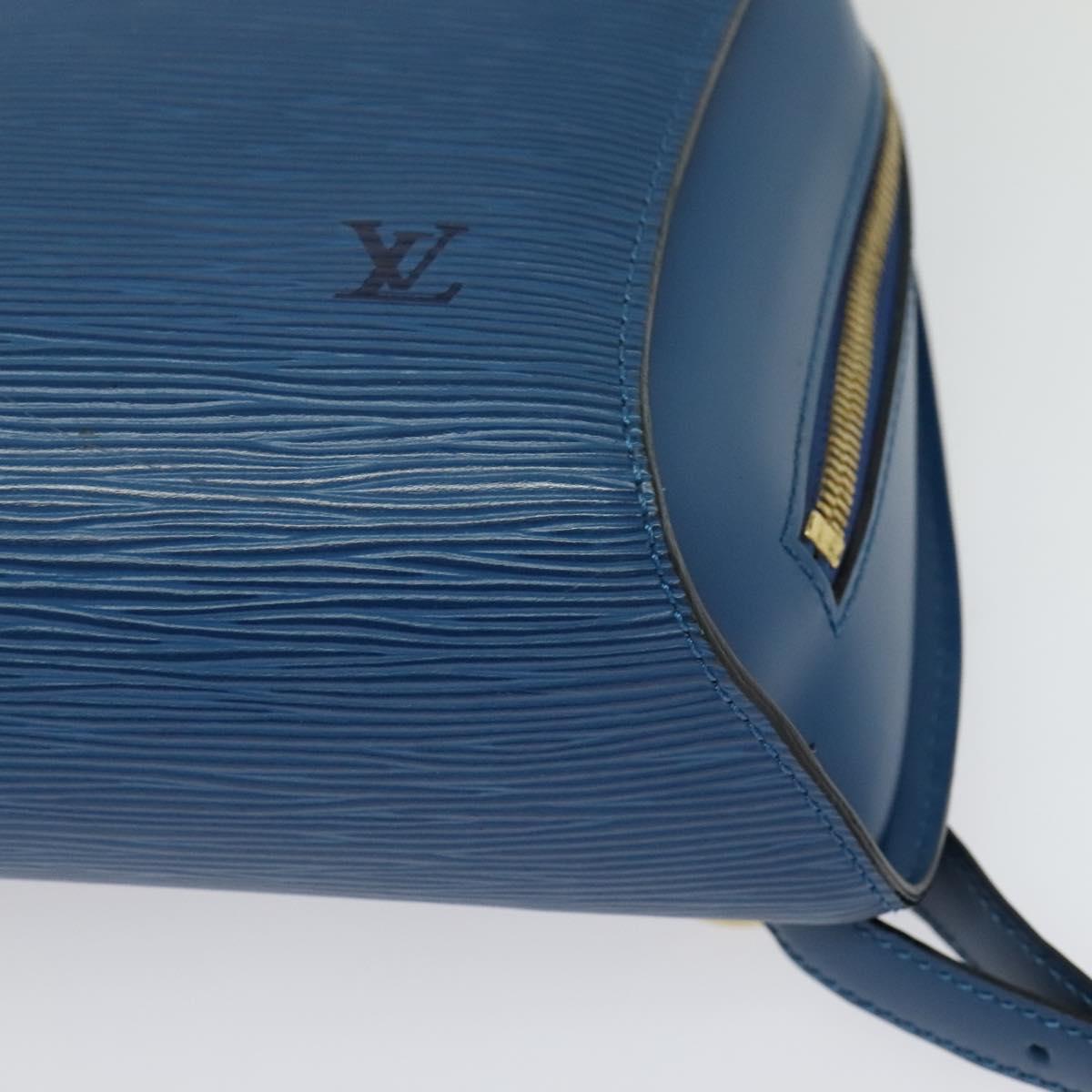 LOUIS VUITTON Epi Mabillon Backpack Blue M52235 LV Auth 140323A