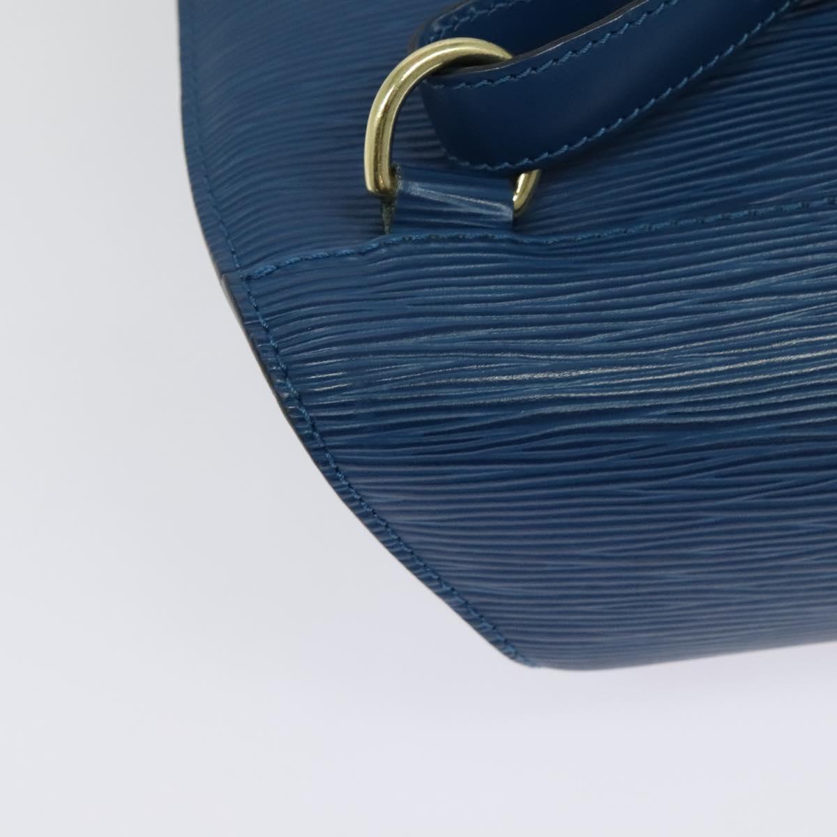 LOUIS VUITTON Epi Mabillon Backpack Blue M52235 LV Auth 140323A