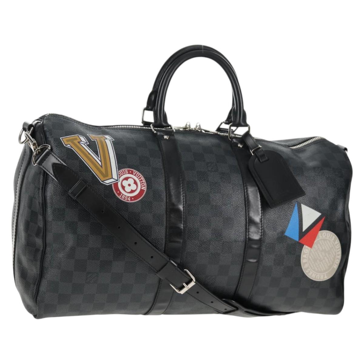 LOUIS VUITTON ダミエ・グラフィット キーポル・バンドリエール 45