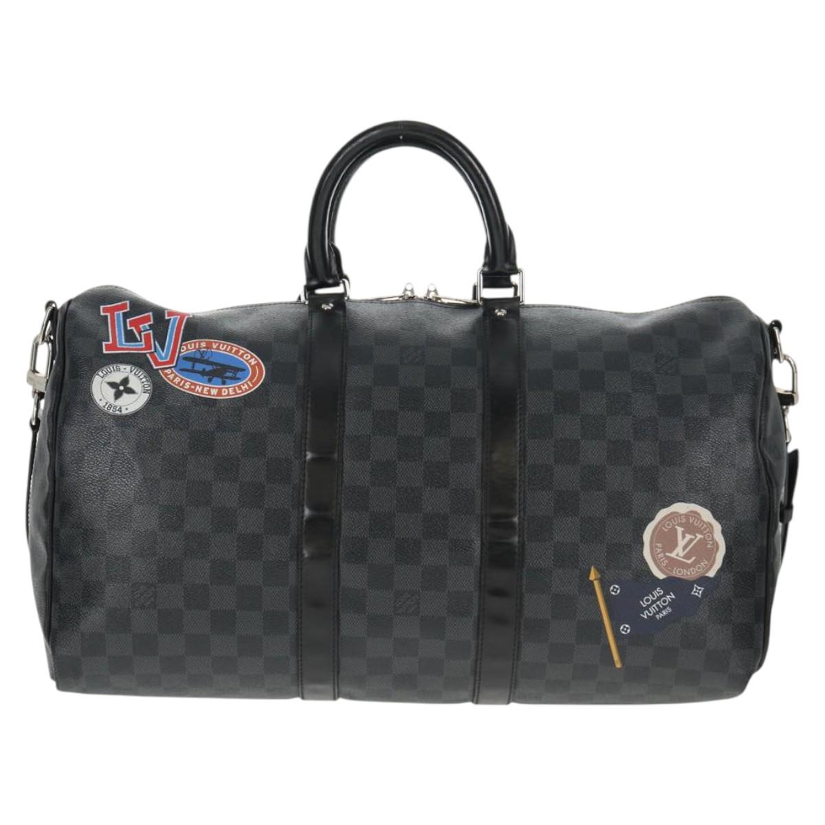 LOUIS VUITTON ダミエ・グラフィット キーポル・バンドリエール 45