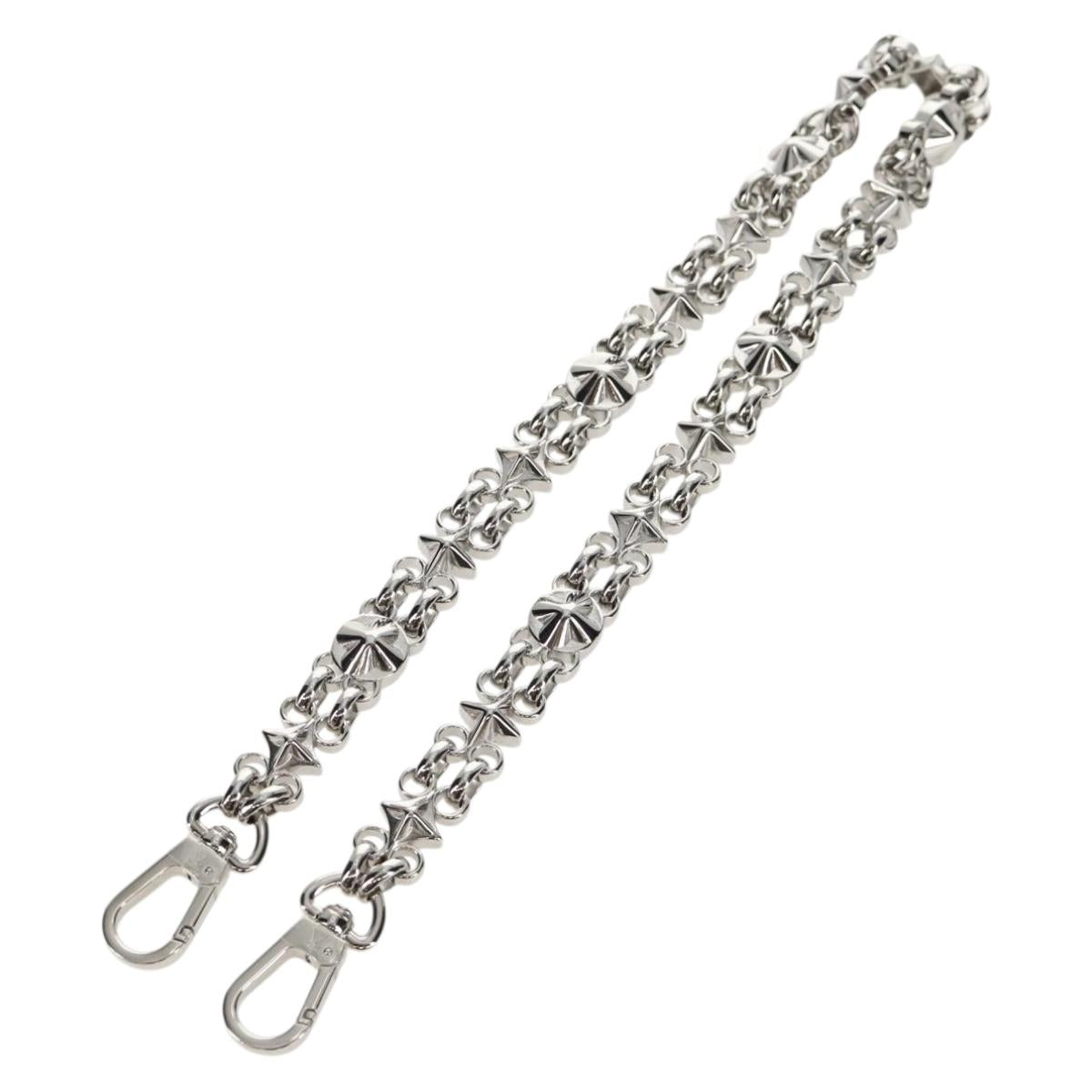 s*d様 LOUIS VUITTON シルバー ウォレットチェーン LOUIS VUITTON Chain Strap metal Silver LV Auth 141726M – MixTHINKS