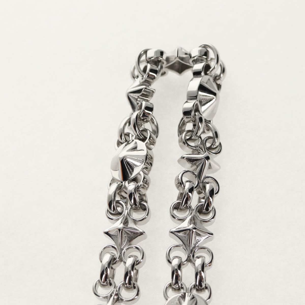 LOUIS VUITTON Chain Strap metal Silver LV Auth 141726M – MixTHINKS