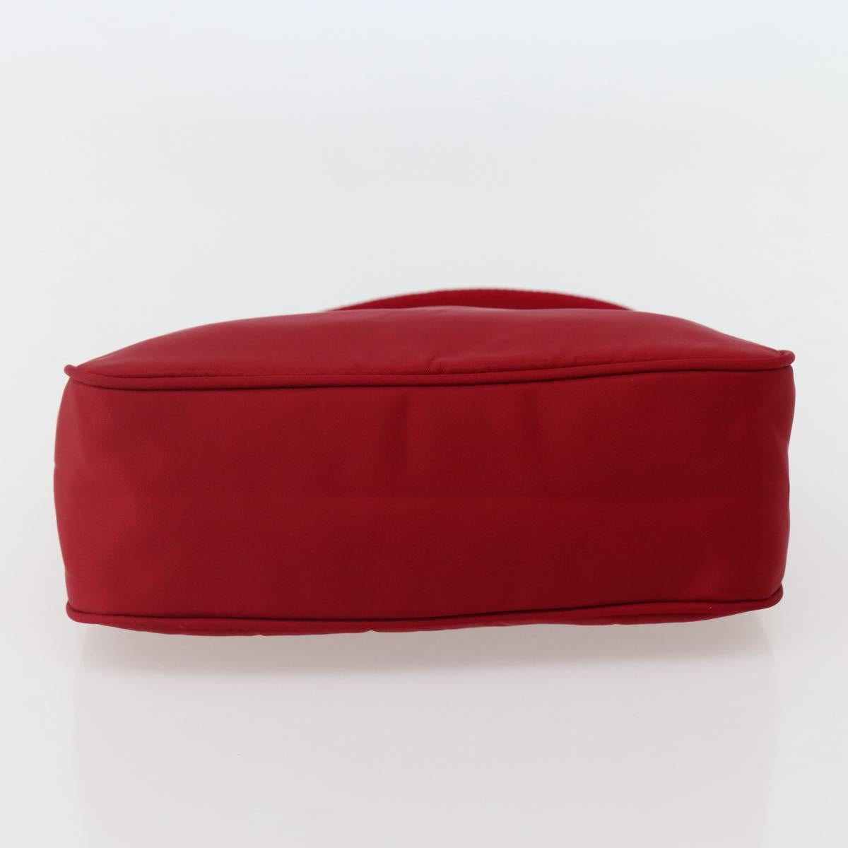 PRADA ハンドバッグ ナイロン レッド シルバー 正規品 143136V – MixTHINKS
