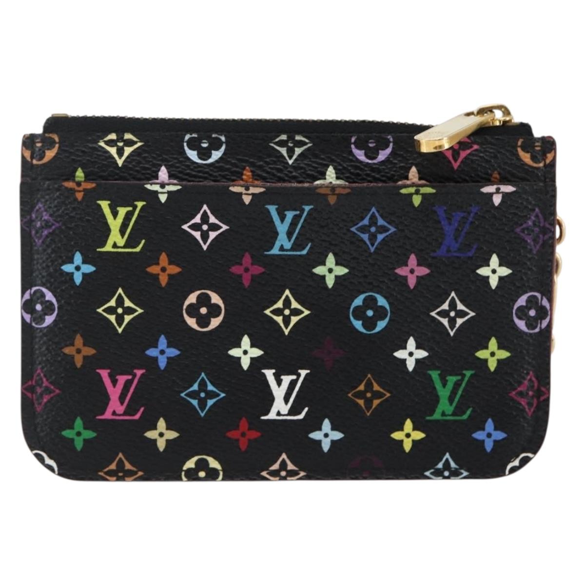 LOUIS VUITTON マルチカラー ポシェット・クレ NM コインケース