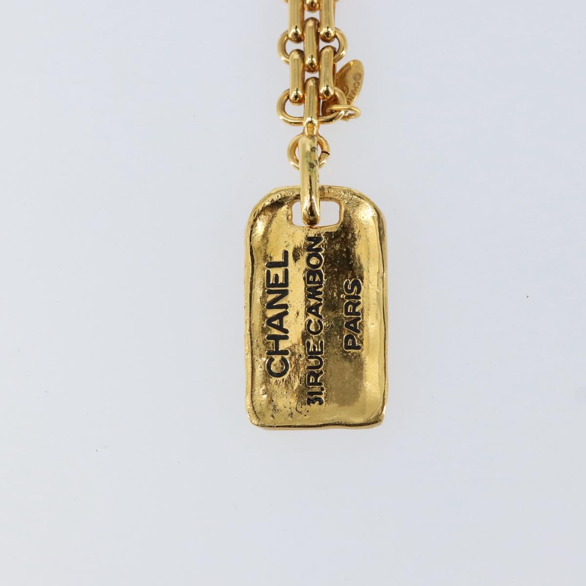 CHANEL Key Holder metal Gold CC Auth 155091V – MixTHINKS
