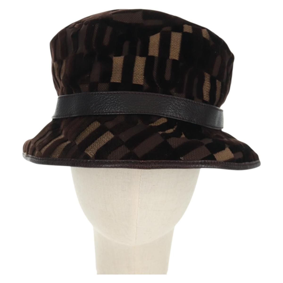 Miu Miu Bucket Hat Velor M Brown Auth 158573M – MixTHINKS
