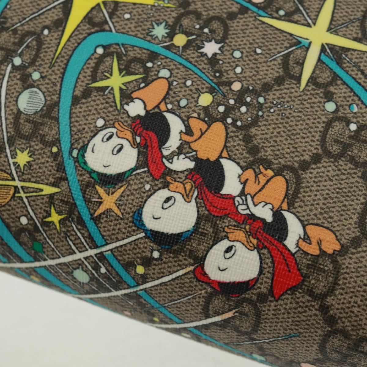 GUCCI マイクロGGスプリーム ディズニーコラボバッグ PVC ベージュ