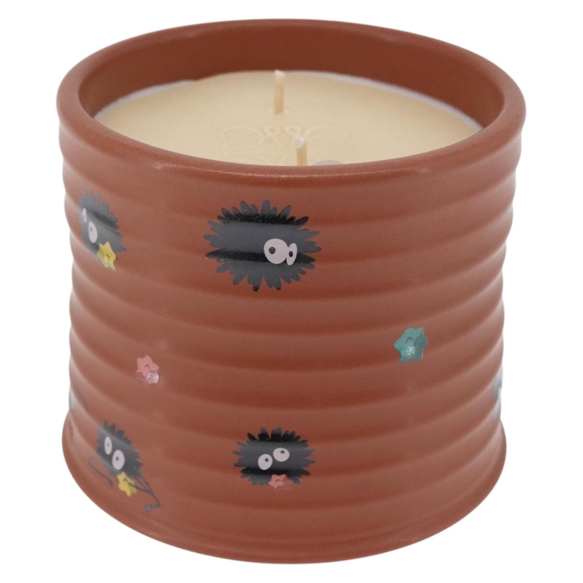 LOEWE SPIRITED AWAY アロマキャンドル ススワタリ LOEWE Candle Susuwatari LOEWE × Studio Ghibli Brown Auth 167024SM