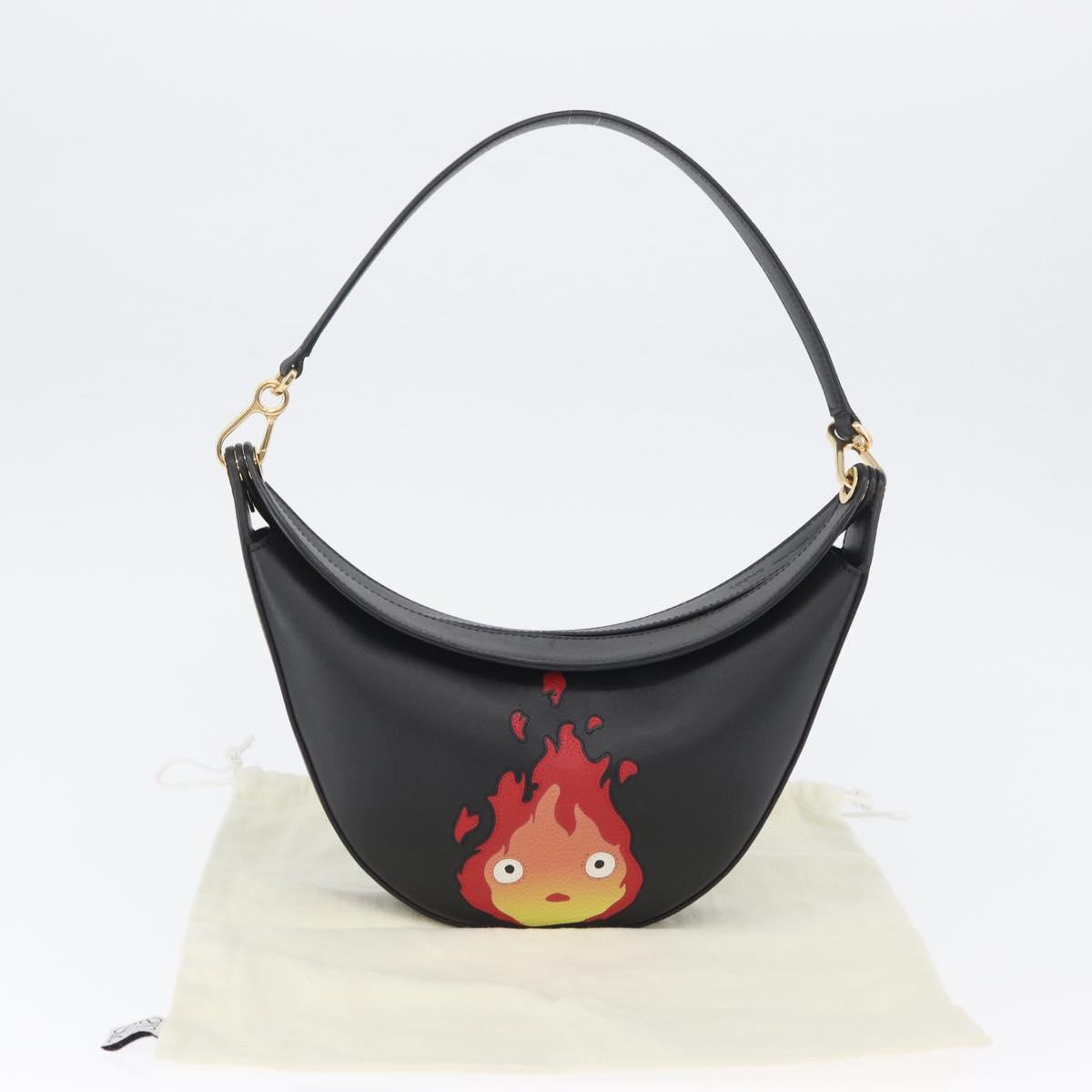 ロエベ × スタジオジブリ ハウルの動く城 ルナ カルシファー レザー