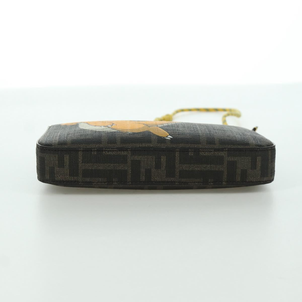 FENDI x FRGMT x POKEMON Zucca Canvas Dragonfly Bag Black Brown