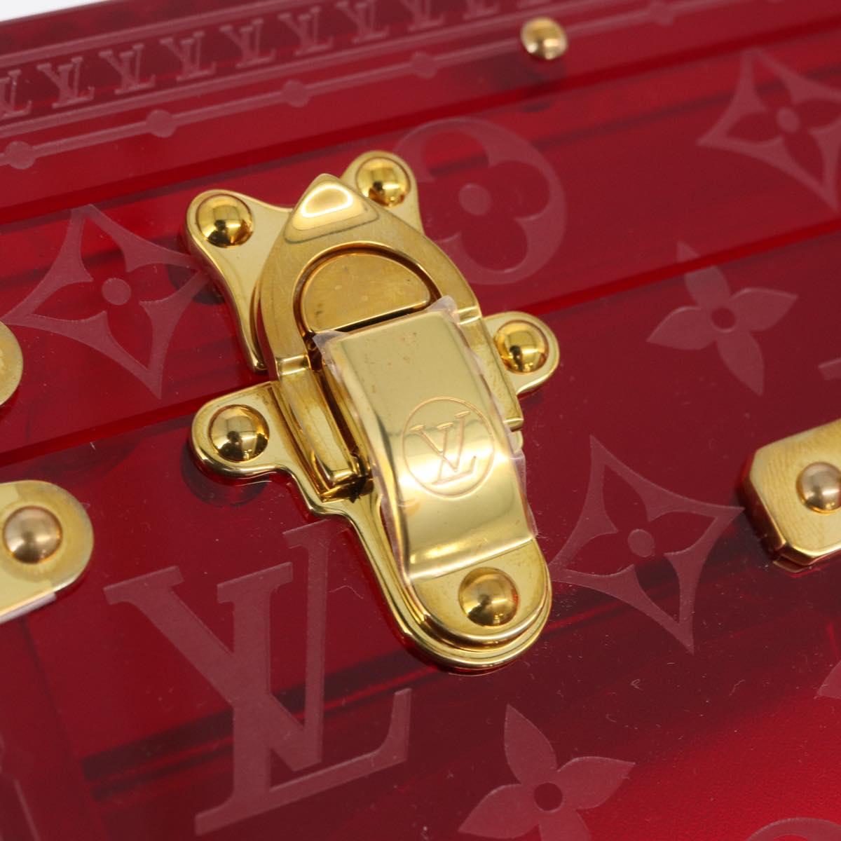 LOUIS VUITTON Monogram See Through Cotoville 40 Trunk Glass M13182