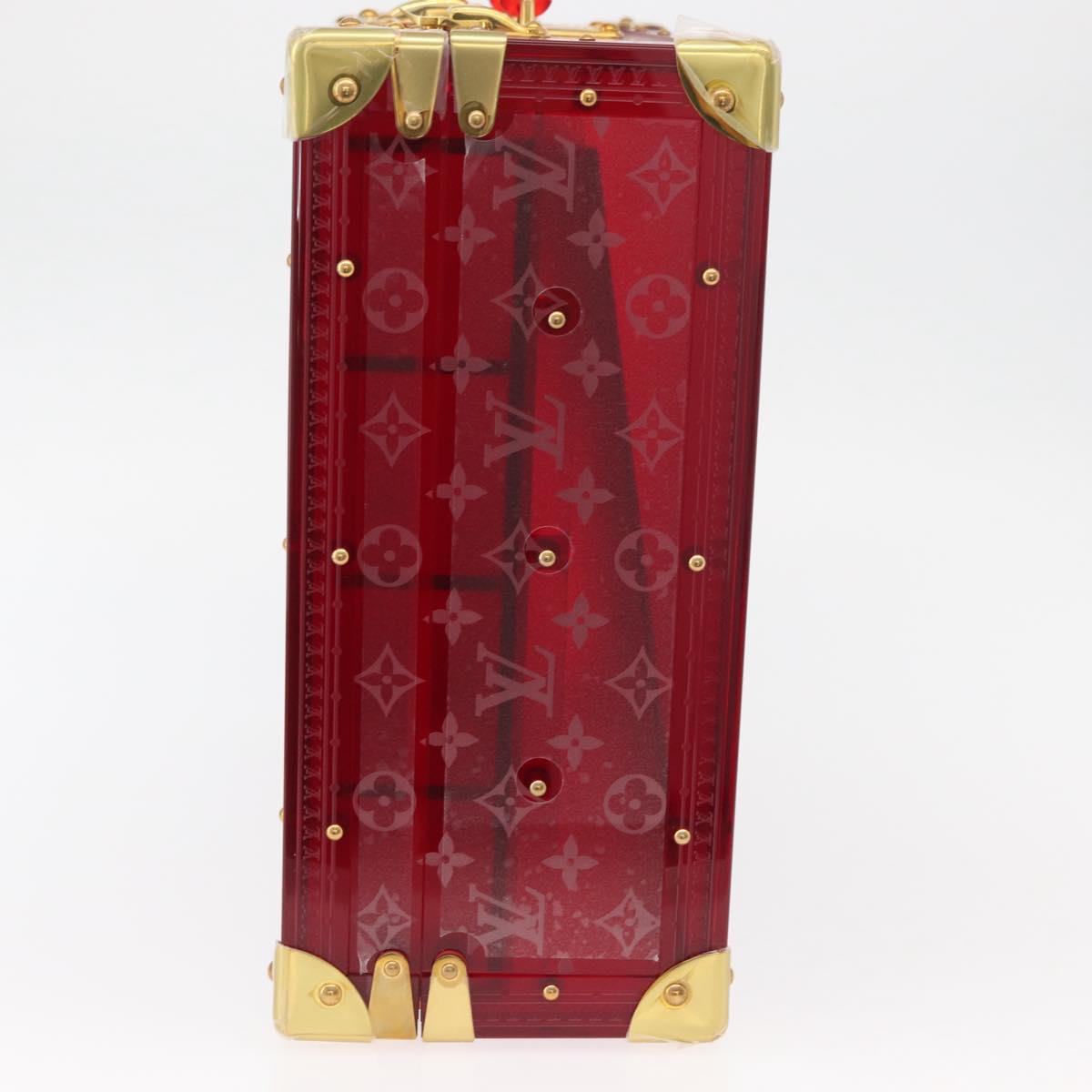 LOUIS VUITTON Monogram See Through Cotoville 40 Trunk Glass M13182
