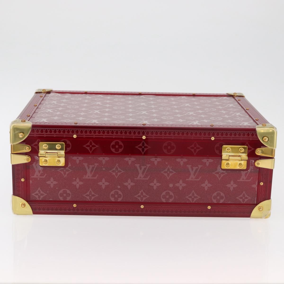 LOUIS VUITTON Monogram See Through Cotoville 40 Trunk Glass M13182