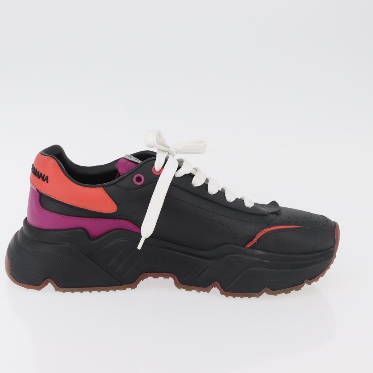 DOLCE&GABBANA D&G x Jujutsu Kaisen Art College Shoes Leather Black