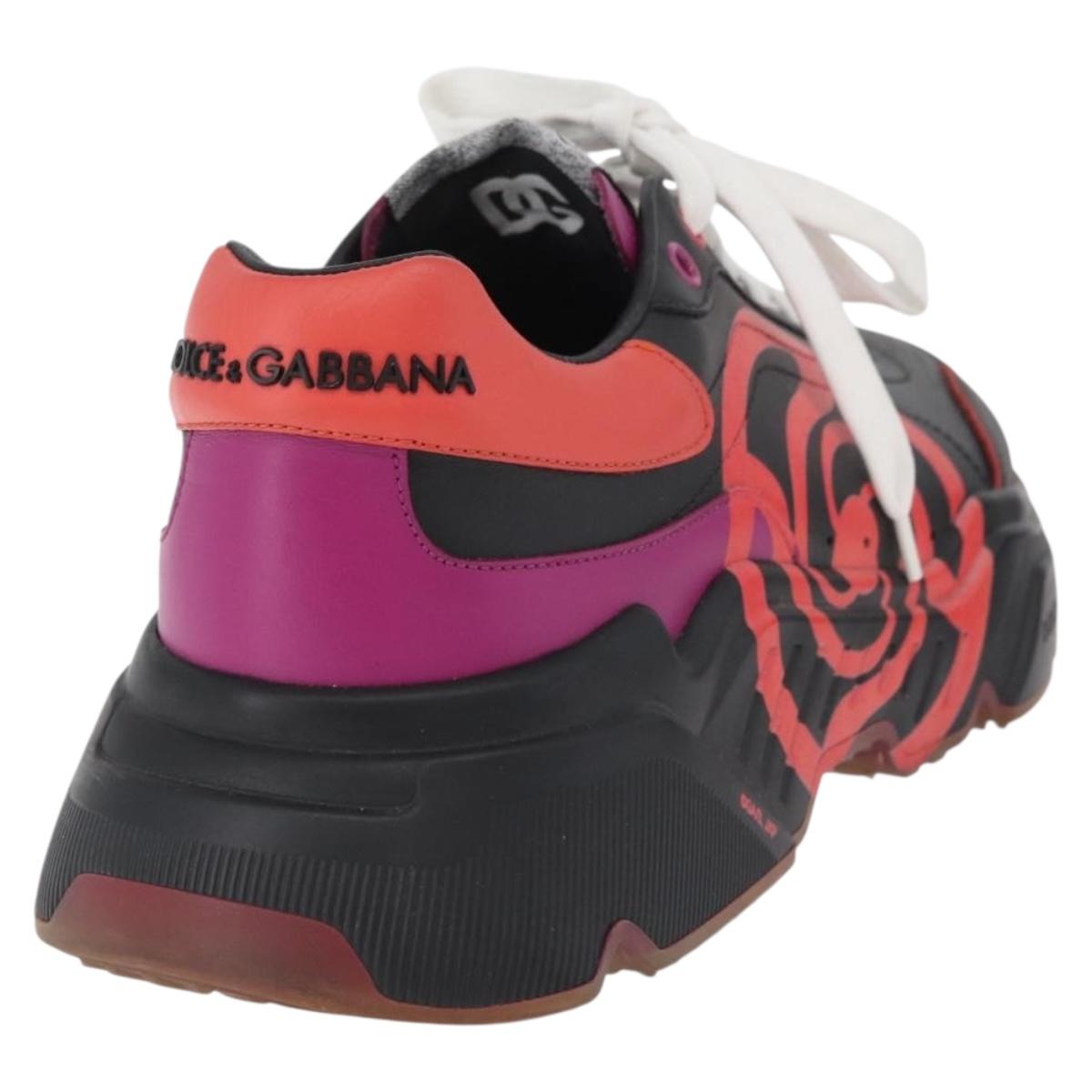 DOLCE&GABBANA D&G x Jujutsu Kaisen Art College Shoes Leather Black