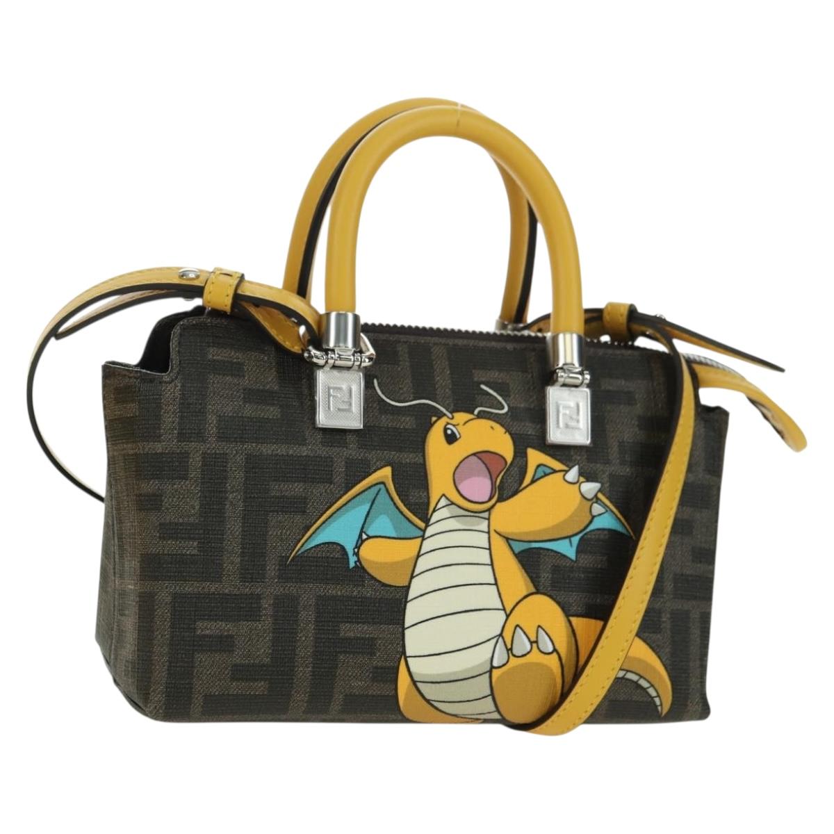 FENDI x FRGMT x POKÉMON Zucca Canvas By The Way Mini Dragonite