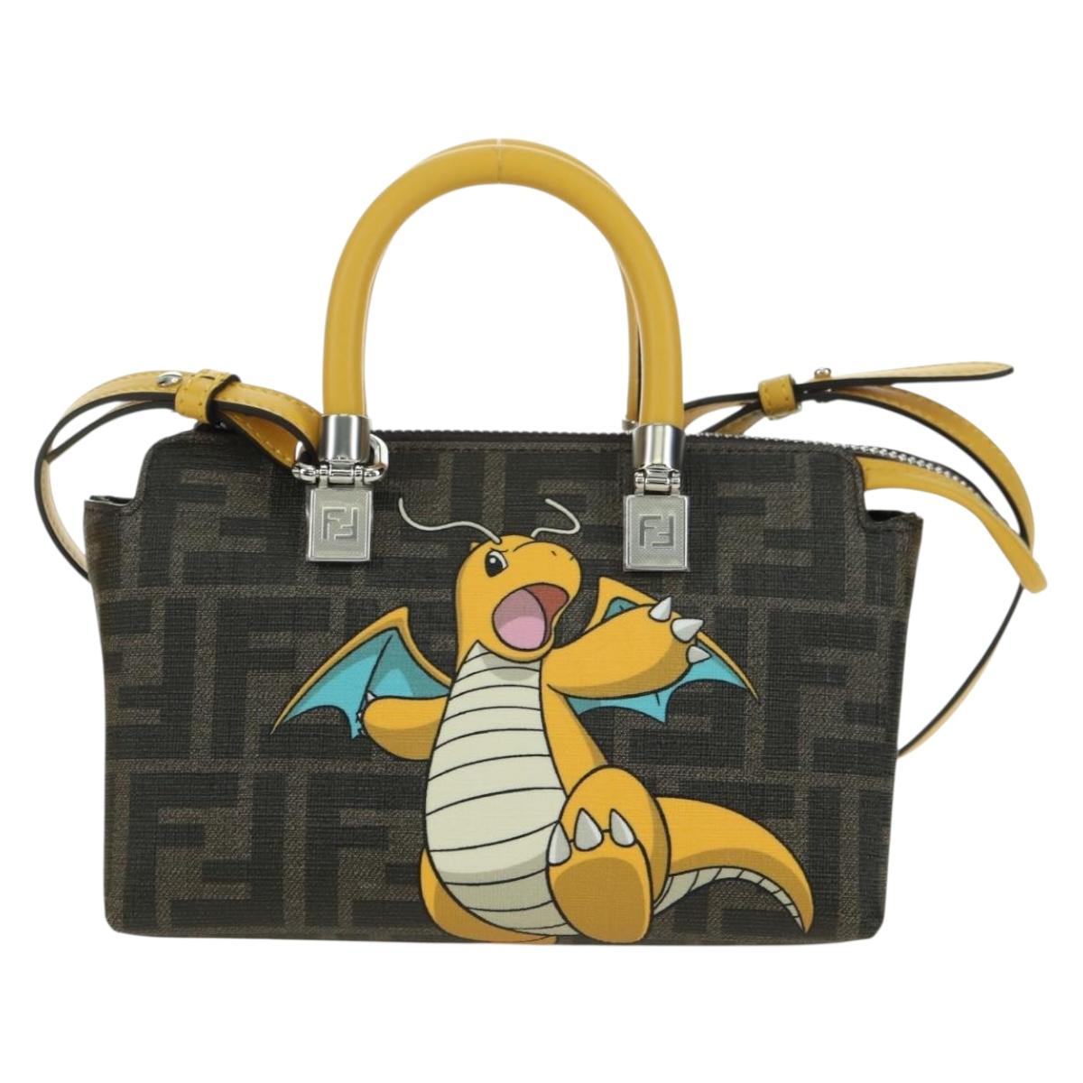 FENDI バッグ FENDI x FRGMT x POKÉMON Zucca Canvas By The Way Mini Dragonite