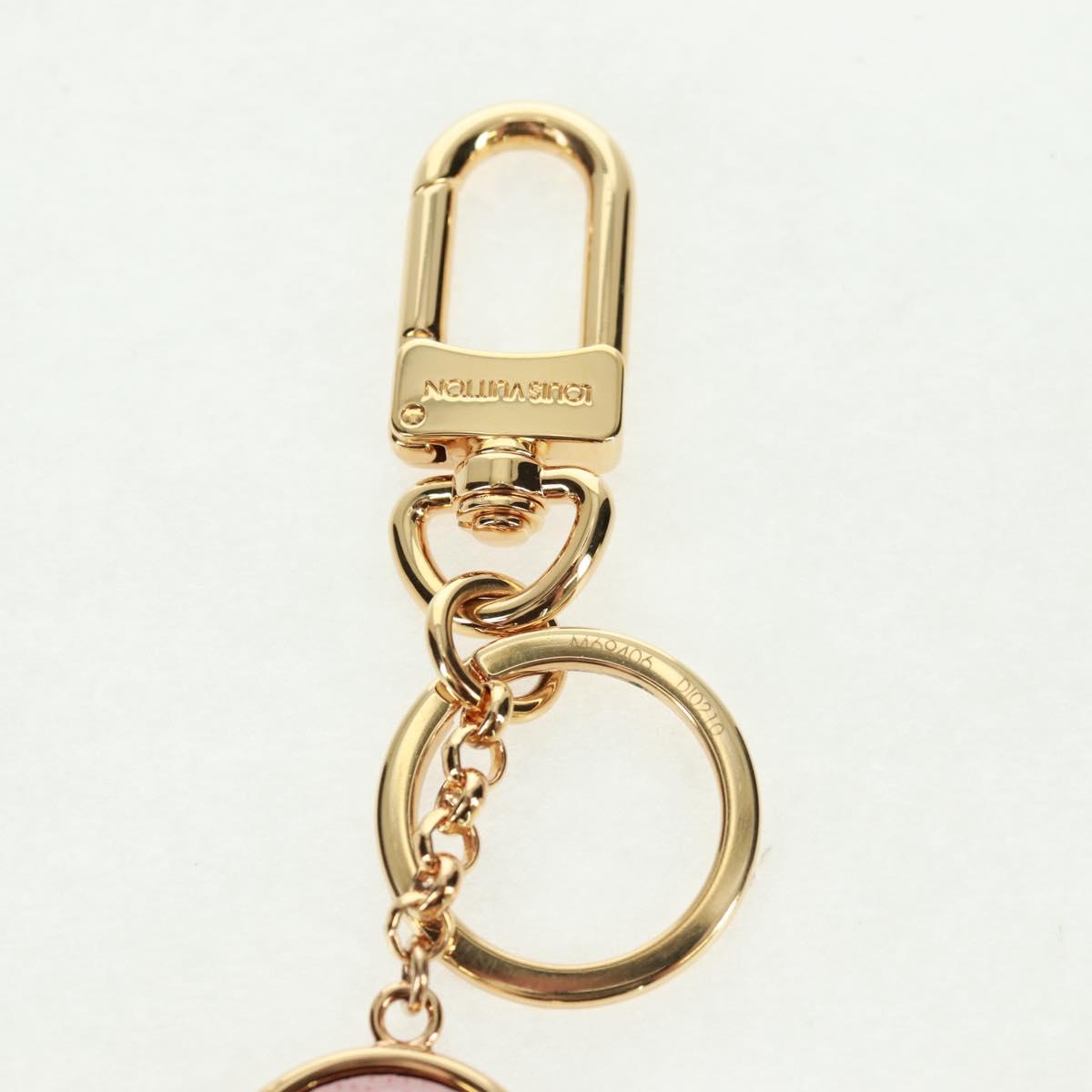LOUIS VUITTON Porte Cles Into The Flower Key Holder Gold M69406 LV