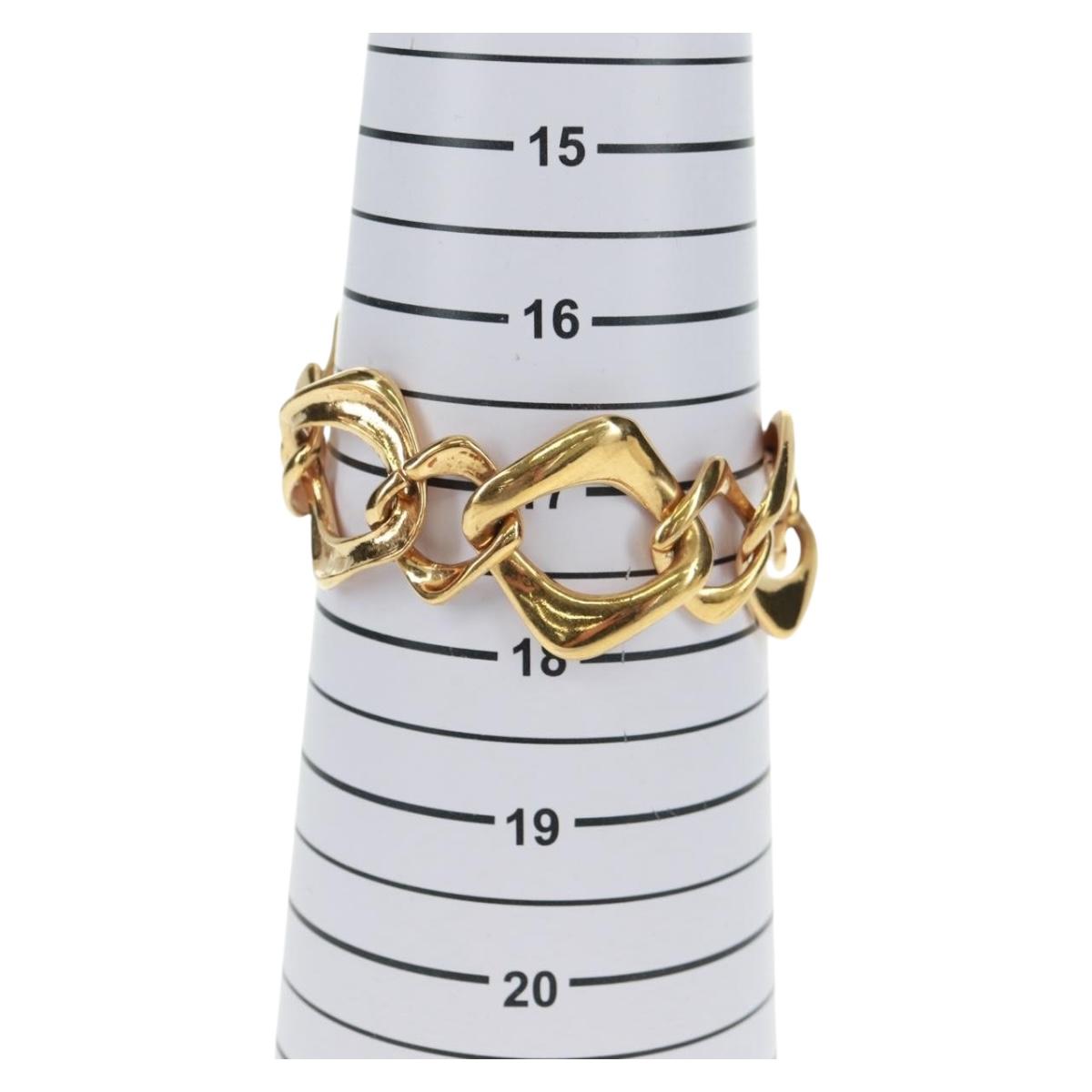 SAINT LAURENT Bracelet metal Gold Tone Auth 168794V – MixTHINKS