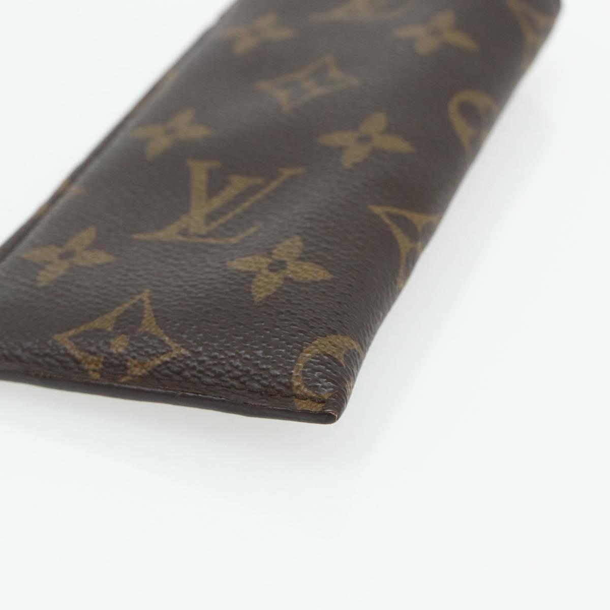 LOUIS VUITTON Monogram Etui Lunette PM Glasses Case M66545 LV Auth